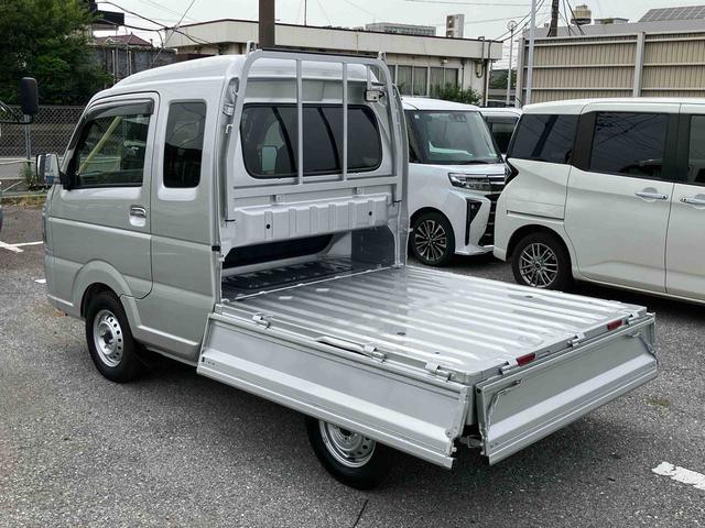 スーパーキャリイＸナビ／ＤＶＤ／ＢＴ／ＵＳＢ　バックカメラ　ドラレコ　ＥＴＣ　４ＷＤ　５ＭＴ　ＬＥＤヘッドライト　ＡＨＢ　荷台三方開　荷台作業灯　パワーウィンド　リヤスモークガラス　衝突被害軽減装置　キーレスエントリー（千葉県）の中古車