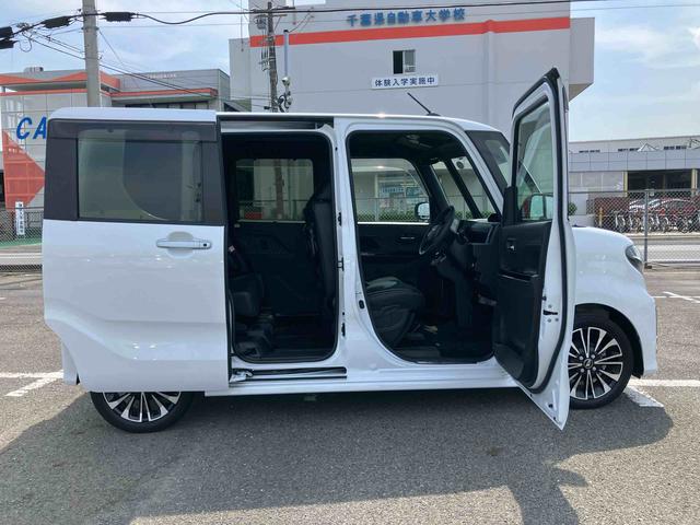 タントカスタムＲＳターボ　９型ナビ／ＴＶ／ＤＶＤ／ＢＴ／ＵＳＢ　全周囲カメラ　前後ドラレコ　ＥＴＣ　全車速追従クルコン　ＬＥＤヘッドライト　オートライト　スマアシ　コ−ナ−センサー　シートヒーター　両側電動スライドドア（千葉県）の中古車