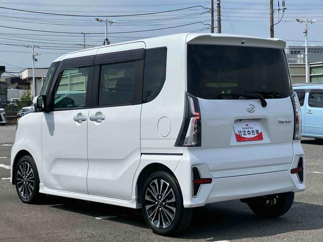 タントカスタムＲＳターボ　９型ナビ／ＴＶ／ＤＶＤ／ＢＴ／ＵＳＢ　全周囲カメラ　前後ドラレコ　ＥＴＣ　全車速追従クルコン　ＬＥＤヘッドライト　オートライト　スマアシ　コ−ナ−センサー　シートヒーター　両側電動スライドドア（千葉県）の中古車