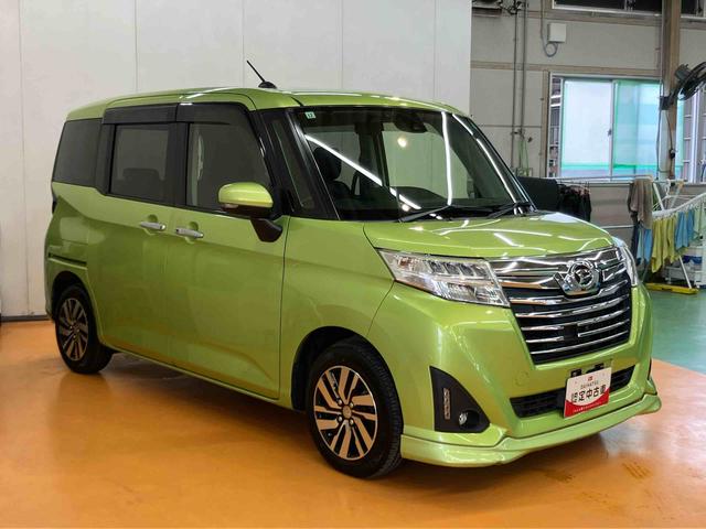 トールカスタムＧ　ＳＡII衝突被害軽減ブレーキ　横滑り防止装置　パノラマカメラ連動９インチフルセグナビ　ブルートゥース対応　ビルトインＥＴＣ　オートクルーズコントロール　バニティーミラー付き左右サンバイザー（千葉県）の中古車