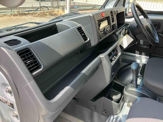 ハイゼットトラックエクストラSAIIIt衝突被害軽減ブレーキ CD/AUX 荷台三方開 荷台作業灯 LEDヘッドライト LEDフォグランプ パワーウィンド バッテリーカバー 工具箱(盗難防止キー付き) リヤスモークガラス キーレスエントリー(千葉県)の中古車