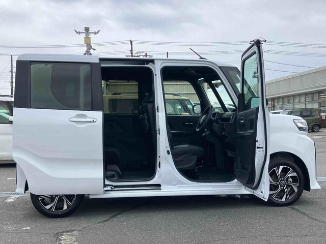 タントカスタムＸリミテッドＥＴＣ　バックカメラ　全車速追従クルコン　ＬＥＤヘッドライト　オートライト　ＡＨＢ　両側電動スライドドア　スマアシ　シートヒーター　コ−ナ−センサ　電動駐車ブレーキ　キーフリーシステム　アルミホイール（千葉県）の中古車
