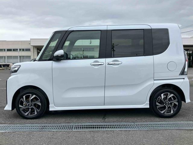 タントカスタムＸリミテッドＥＴＣ　バックカメラ　全車速追従クルコン　ＬＥＤヘッドライト　オートライト　ＡＨＢ　両側電動スライドドア　スマアシ　シートヒーター　コ−ナ−センサ　電動駐車ブレーキ　キーフリーシステム　アルミホイール（千葉県）の中古車
