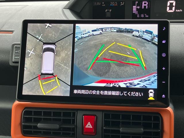 タントファンクロスターボ　エコアイドル非装着車ターボ　９型ナビ／ＴＶ／ＤＶＤ／ＢＴ／ＵＳＢ　全周囲カメラ　ＥＴＣ　両側電動スライドドア　ＬＥＤヘッドライト＆フォグランプ　オートライト　ＡＨＢ　シートヒーター　コーナーセンサー　ルーフレール　アルミ（千葉県）の中古車