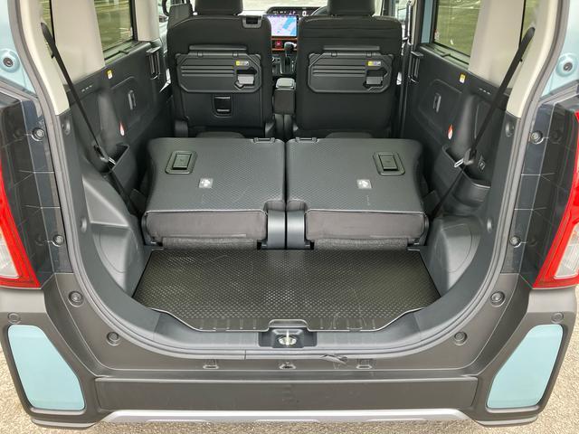 タントファンクロスターボ　エコアイドル非装着車ターボ　９型ナビ／ＴＶ／ＤＶＤ／ＢＴ／ＵＳＢ　全周囲カメラ　ＥＴＣ　両側電動スライドドア　ＬＥＤヘッドライト＆フォグランプ　オートライト　ＡＨＢ　シートヒーター　コーナーセンサー　ルーフレール　アルミ（千葉県）の中古車