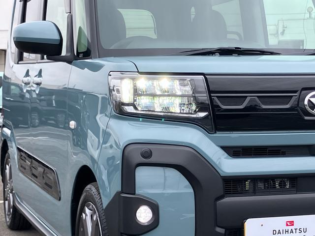 タントファンクロスターボ　エコアイドル非装着車ターボ　９型ナビ／ＴＶ／ＤＶＤ／ＢＴ／ＵＳＢ　全周囲カメラ　ＥＴＣ　両側電動スライドドア　ＬＥＤヘッドライト＆フォグランプ　オートライト　ＡＨＢ　シートヒーター　コーナーセンサー　ルーフレール　アルミ（千葉県）の中古車