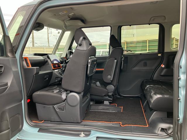 タントファンクロスターボ　エコアイドル非装着車ターボ　９型ナビ／ＴＶ／ＤＶＤ／ＢＴ／ＵＳＢ　全周囲カメラ　ＥＴＣ　両側電動スライドドア　ＬＥＤヘッドライト＆フォグランプ　オートライト　ＡＨＢ　シートヒーター　コーナーセンサー　ルーフレール　アルミ（千葉県）の中古車