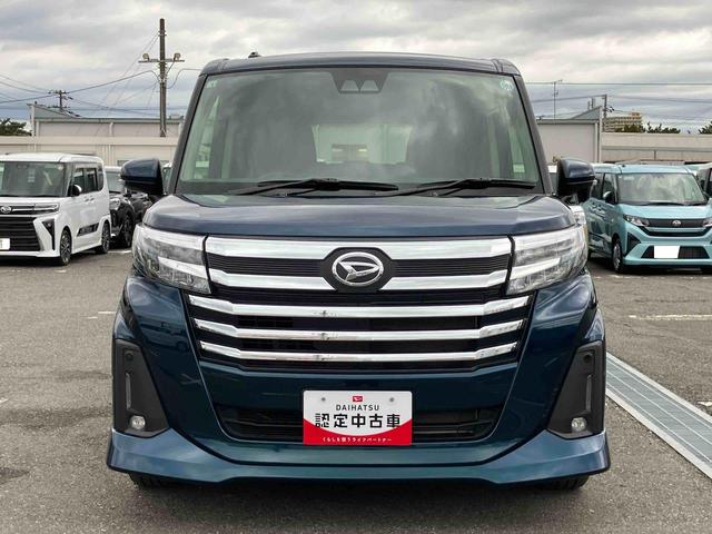 トールカスタムＧ　ターボ９型ＤＰオーディオ／ＢＴ／ＴＶ／Ｂカメラ／ステアリングスイッチ　ＬＥＤヘッド＆フォグランプ　自動追従クルコン　１５インチアルミ　両側パワスラ　電動駐車ブレーキ　コーナーセンサー　衝突被害軽減ブレーキ（千葉県）の中古車