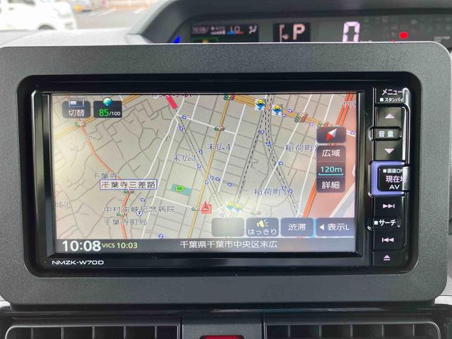 タントカスタムＲＳセレクションターボ車　両側電動スライドドア　カーナビ　アラウンドヴューモニター　ＣＤ　ＤＶＤ　ラジオ　ＥＴＣ　ＬＥＤヘッドライト　シートヒーター　アダプティブクルーズコントロール　オートエアコン　スマートキー（千葉県）の中古車