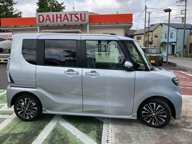 タントカスタムＲＳセレクションターボ車　両側電動スライドドア　カーナビ　アラウンドヴューモニター　ＣＤ　ＤＶＤ　ラジオ　ＥＴＣ　ＬＥＤヘッドライト　シートヒーター　アダプティブクルーズコントロール　オートエアコン　スマートキー（千葉県）の中古車