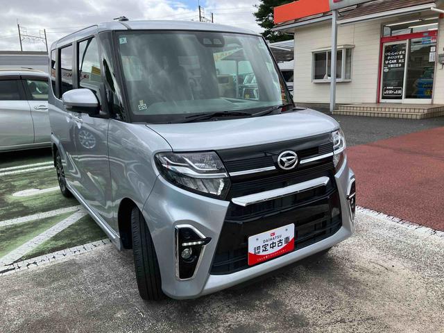 タントカスタムＲＳセレクションターボ車　両側電動スライドドア　カーナビ　アラウンドヴューモニター　ＣＤ　ＤＶＤ　ラジオ　ＥＴＣ　ＬＥＤヘッドライト　シートヒーター　アダプティブクルーズコントロール　オートエアコン　スマートキー（千葉県）の中古車