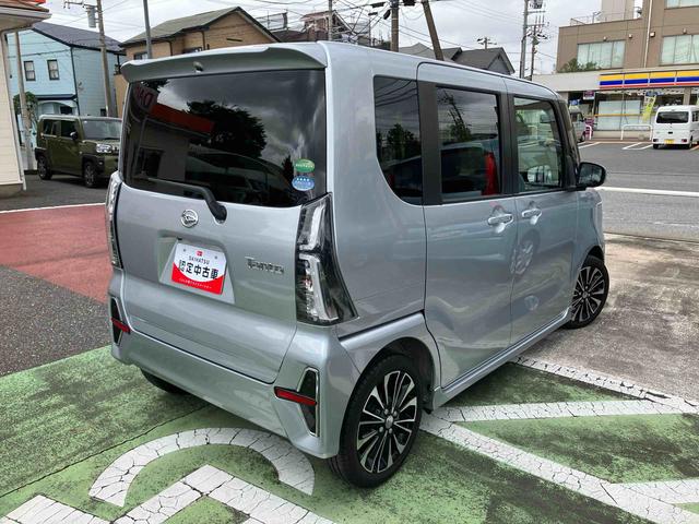タントカスタムＲＳセレクションターボ車　両側電動スライドドア　カーナビ　アラウンドヴューモニター　ＣＤ　ＤＶＤ　ラジオ　ＥＴＣ　ＬＥＤヘッドライト　シートヒーター　アダプティブクルーズコントロール　オートエアコン　スマートキー（千葉県）の中古車