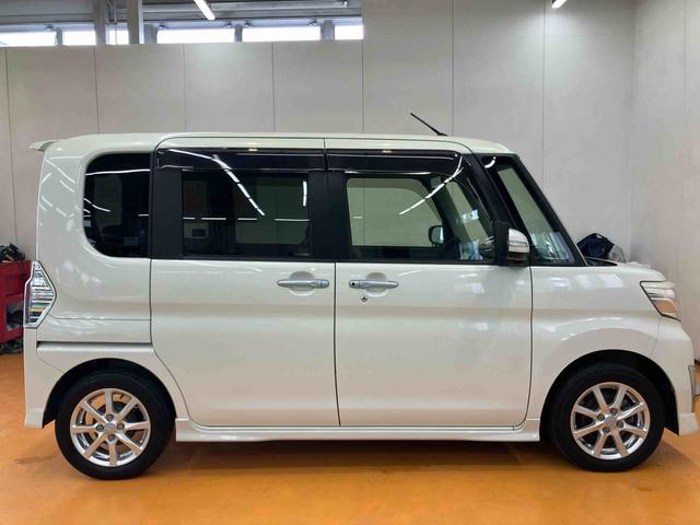 タントカスタムX SA衝突被害軽減ブレーキ 横滑り防止装置 バックカメラ連動8インチフルセグナビ 後席モニター USB接続 AUX接続 ブルートゥース対応 ビルトインETC 左側電動スライドドア ミラクルオープンドア(千葉県)の中古車