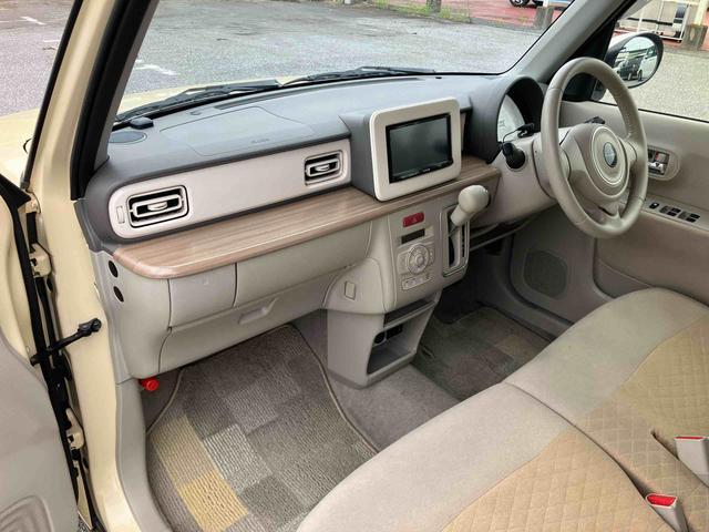 アルトラパンＸナビ／ＴＶ／ＤＶＤ／ＢＴ／ＵＳＢ　運転席シートヒーター　革ハンドル　スマートキー　ボタンスタート　衝突軽減装置　ハロゲンヘッドライト　オートライト　オートエアコン　足踏み式駐車ブレーキ　アルミホイール（千葉県）の中古車