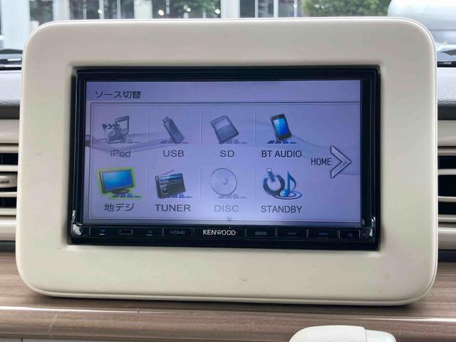 アルトラパンＸナビ／ＴＶ／ＤＶＤ／ＢＴ／ＵＳＢ　運転席シートヒーター　革ハンドル　スマートキー　ボタンスタート　衝突軽減装置　ハロゲンヘッドライト　オートライト　オートエアコン　足踏み式駐車ブレーキ　アルミホイール（千葉県）の中古車