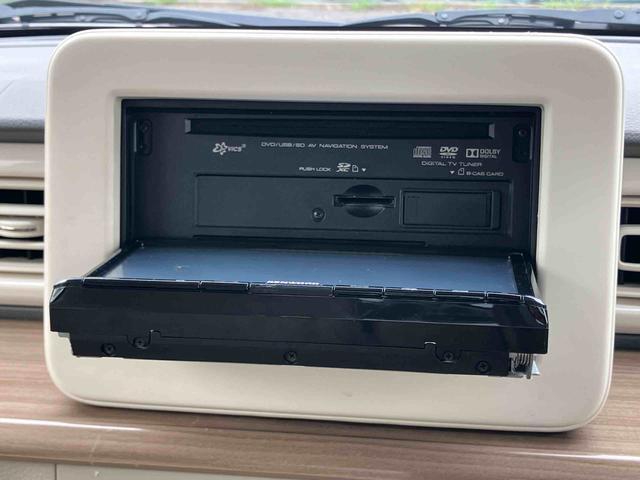アルトラパンＸナビ／ＴＶ／ＤＶＤ／ＢＴ／ＵＳＢ　運転席シートヒーター　革ハンドル　スマートキー　ボタンスタート　衝突軽減装置　ハロゲンヘッドライト　オートライト　オートエアコン　足踏み式駐車ブレーキ　アルミホイール（千葉県）の中古車