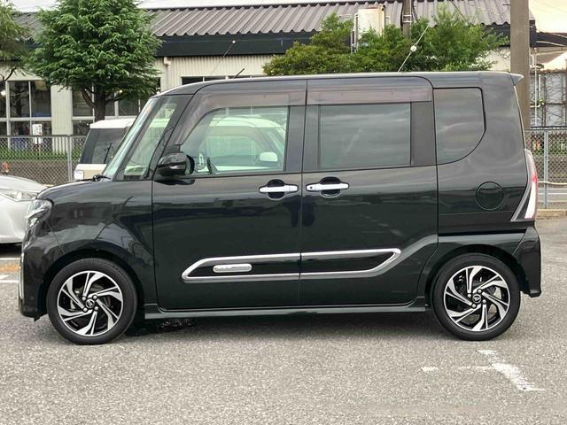 タントカスタムＲＳスタイルセレクションターボ　９型ナビ／ＴＶ／ＤＶＤ／ＢＴ／ＵＳＢ　バックカメラ　ＥＴＣ　全車速追従クルコン　エンジンスタート付きキーフリーシステム　フロアイルミネーション　インナーハンドルイルミネーション　シートヒーター（千葉県）の中古車