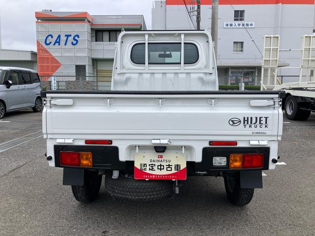 ハイゼットトラックスタンダード　スマアシ非装着車電子制御式４ＷＤ　ＥＴＣ　フロントメッキガーニッシュ　バックソナー　横滑り防止装置　オートライト　スピーカー一体型ＡＭ／ＦＭラジオ　エアコン　パワステ　デュアルエアバッグ　アイドリングストップ（千葉県）の中古車