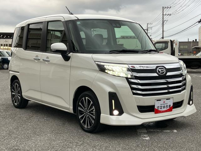 トールカスタムＧ　ターボターボ　９型ＤＰＡ／ＴＶ／ＢＴ／ＵＳＢ　バックカメラ　全車速追従クルコン　ＬＥＤヘッドライト　オートライト　ＡＨＢ　スマートアシスト　前後コーナーセンサー　電動駐車ブレーキ　キーフリー　アルミホイール（千葉県）の中古車