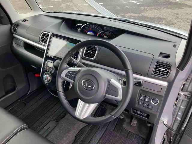 タントカスタムRS トップエディションSAIIターボ 8型ナビ/TV/DVD/BT/USB バックカメラ ドラレコ ETC トップシェイドガラス LEDヘッドライト 衝突被害軽減装置 両側電動スライドドア 革巻ハンドル キーフリー イモビライザー(千葉県)の中古車