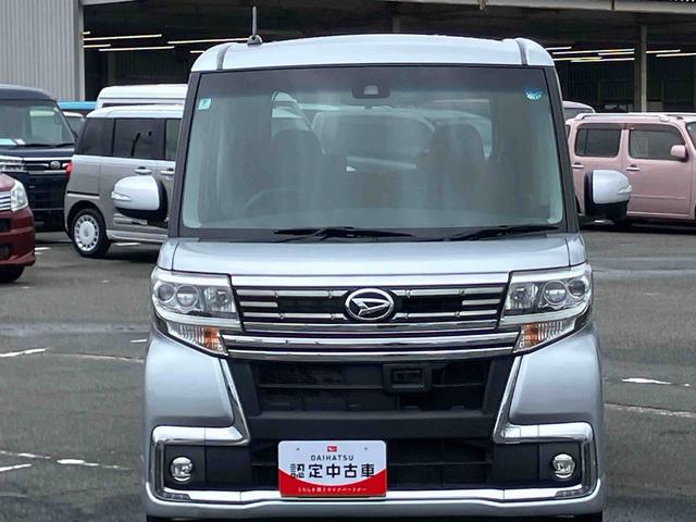 タントカスタムRS トップエディションSAIIターボ 8型ナビ/TV/DVD/BT/USB バックカメラ ドラレコ ETC トップシェイドガラス LEDヘッドライト 衝突被害軽減装置 両側電動スライドドア 革巻ハンドル キーフリー イモビライザー(千葉県)の中古車