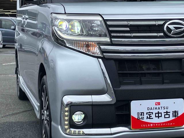 タントカスタムRS トップエディションSAIIターボ 8型ナビ/TV/DVD/BT/USB バックカメラ ドラレコ ETC トップシェイドガラス LEDヘッドライト 衝突被害軽減装置 両側電動スライドドア 革巻ハンドル キーフリー イモビライザー(千葉県)の中古車