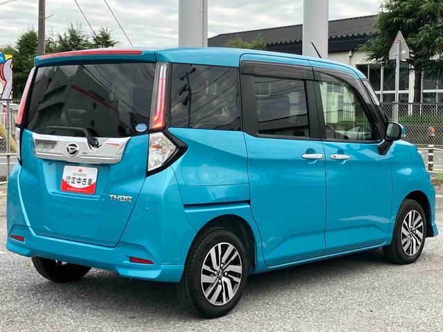 トールカスタムＧＥＴＣ　バックカメラ　全車速追従クルコン　ＬＥＤヘッドランプ　オートライト　オートハイビーム　衝突被害軽減ブレーキ　コーナーセンサー　電動駐車ブレーキ　革巻ハンドル　キーフリーシステム　アルミホイール（千葉県）の中古車