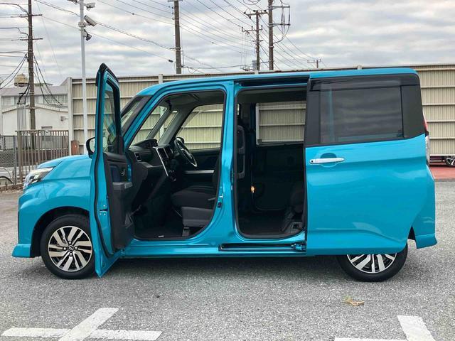 トールカスタムＧＥＴＣ　バックカメラ　全車速追従クルコン　ＬＥＤヘッドランプ　オートライト　オートハイビーム　衝突被害軽減ブレーキ　コーナーセンサー　電動駐車ブレーキ　革巻ハンドル　キーフリーシステム　アルミホイール（千葉県）の中古車