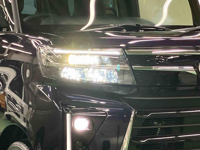 タントカスタムＲＳリミテッドターボ　バックカメラ　全車速追従クルコン　ＬＥＤヘッドライト　フォグランプ　オートライト　ＡＤＢ　両側電動スライド　シートヒーター　革巻ステアリング　コ−ナ−センサー　電動駐車ブレーキ　アルミホイール（千葉県）の中古車