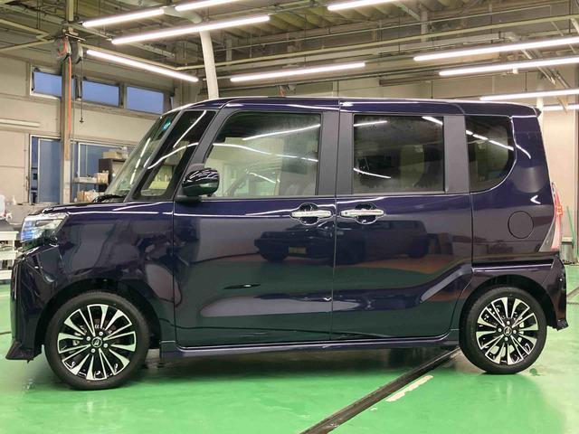 タントカスタムＲＳリミテッドターボ　バックカメラ　全車速追従クルコン　ＬＥＤヘッドライト　フォグランプ　オートライト　ＡＤＢ　両側電動スライド　シートヒーター　革巻ステアリング　コ−ナ−センサー　電動駐車ブレーキ　アルミホイール（千葉県）の中古車