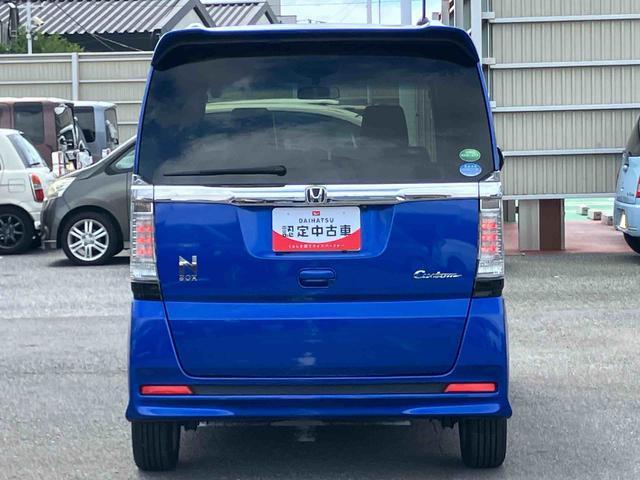 N−BOXカスタムG SSパッケージナビ/TV/DVD/BT バックカメラ ETC オートライト 両側スライドドア(左側電動) シートヒーター ハーフシェイドガラス スマートキー ボタンスタート 盗難防止警報 アルミホイール ステリモ(千葉県)の中古車