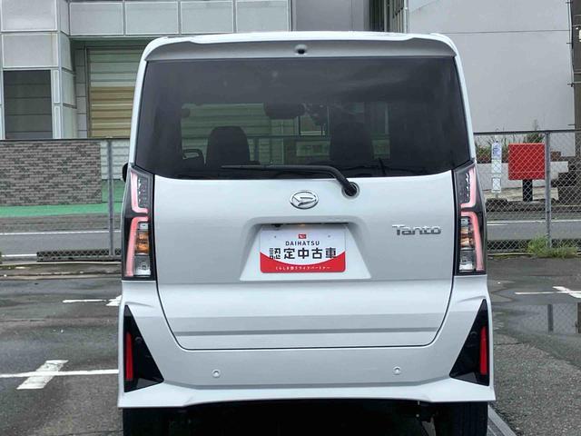 タントカスタムＲＳリミテッドターボ　バックカメラ　全車速追従クルコン　ＬＥＤヘッドライト　フォグランプ　オートライト　ＡＤＢ　両側電動スライド　シートヒーター　革巻ステアリング　コ−ナ−センサー　電動駐車ブレーキ　アルミホイール（千葉県）の中古車