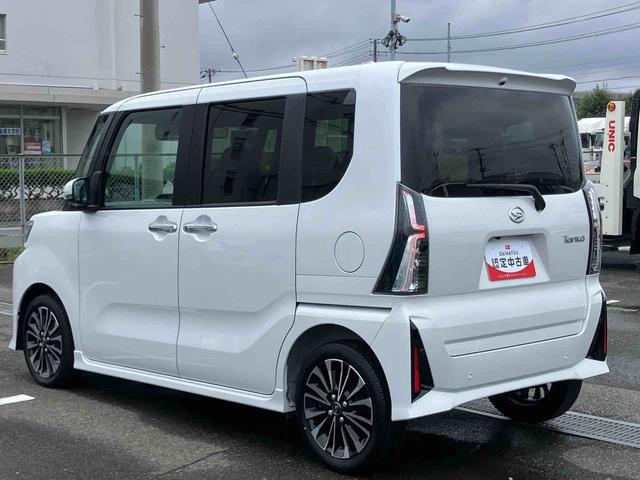 タントカスタムＲＳリミテッドターボ　バックカメラ　全車速追従クルコン　ＬＥＤヘッドライト　フォグランプ　オートライト　ＡＤＢ　両側電動スライド　シートヒーター　革巻ステアリング　コ−ナ−センサー　電動駐車ブレーキ　アルミホイール（千葉県）の中古車