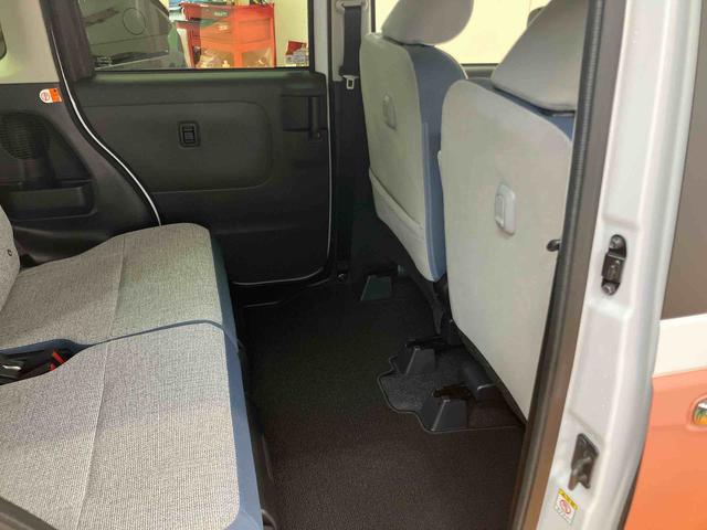 ムーヴキャンバスストライプスＧスマアシ　ダイハツ予防安全機能　両側電動スライドドア　置きラクボックス　ホットカップホルダー　オートブレーキホールド付き電動パーキング　前席シートヒーター　前後コーナーセンサー　アイドリングストップ（千葉県）の中古車
