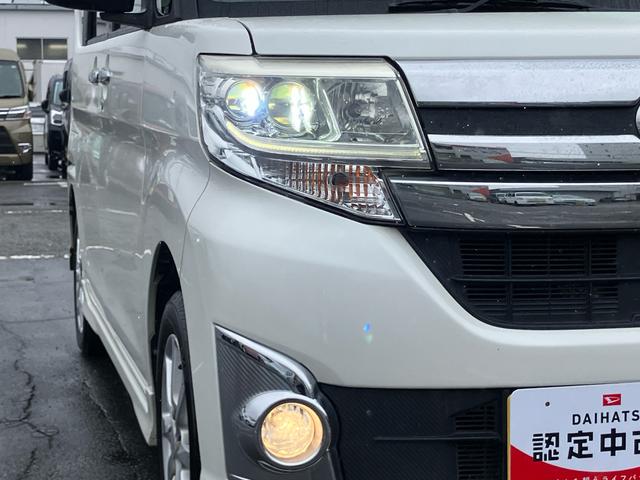 タントカスタムXナビ/ワンセグ/USB 前後ドラレコ LEDヘッドライト オートライト 両側スライドドア(左側電動) 横滑り防止装置 キーフリーシステム イモビライザー 盗難防止警報 アルミホイール オートエアコン(千葉県)の中古車