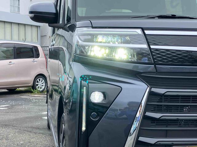 タントカスタムＸリミテッドＥＴＣ　自動追従クルコン　両側電動スライドドア　１４インチアルミ　ＬＥＤヘッド＆フォグランプ　バックカメラ　シートヒーター　電動駐車ブレーキ　上下２段調節式デッキボード　衝突被害軽減ブレーキ（千葉県）の中古車