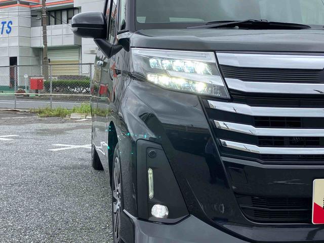 トールカスタムＧ９型ＤＰオーディオ／ＢＴ／ＴＶ／Ｂカメラ／ステアリングスイッチ　ＬＥＤヘッド＆フォグランプ　自動追従クルコン　１４インチアルミ　両側パワスラ　電動駐車ブレーキ　コーナーセンサー　衝突被害軽減ブレーキ（千葉県）の中古車
