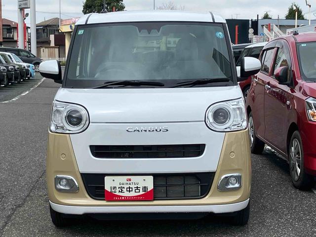 ムーヴキャンバスストライプスＧ両側パワースライドドア　ＬＥＤヘッドライト　フォグランプ　シートヒーター　前後コーナーセンサー　電動パーキングブレーキ（千葉県）の中古車