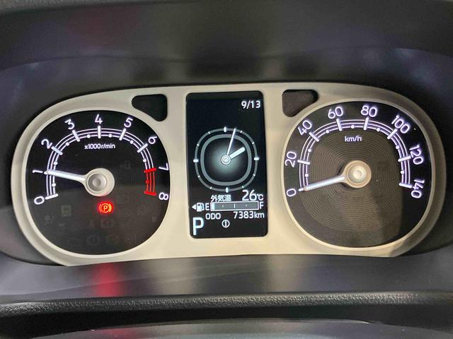 ムーヴキャンバスストライプスＧスマアシ　ダイハツ予防安全機能　前後コーナーセンサー　置きラクボックス　ホットカップホルダー　オートブレーキホールド付き電動パーキング　前席シートヒーター　バニティーミラー付き左右サンバイザー（千葉県）の中古車