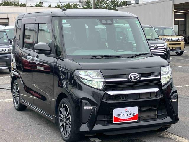 タントカスタムRSターボ 9型ナビ/TV/DVD/BT/USB バックカメラ 前後ドラレコ ETC LEDヘッドライト オートライト AHB 衝突被害軽減ブレーキ コ−ナ−センサー 両側電動スライドドア アルミホイール(千葉県)の中古車