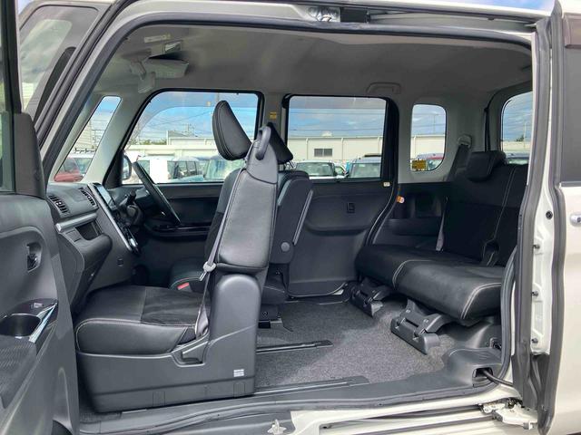 タントカスタムＲＳ　トップエディションＳＡIIIターボ　８型ナビ／ＴＶ／ＤＶＤ／ＢＴ／ＵＳＢ　バックカメラ　運転席シートヒーター　トップシェイドガラス　ＬＥＤヘッドライト　衝突軽減装置　両側電動スライドドア　革巻ハンドル　キーフリー　イモビライザー（千葉県）の中古車