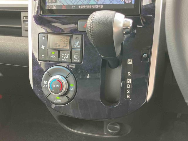 タントカスタムＲＳ　トップエディションＳＡIIIターボ　８型ナビ／ＴＶ／ＤＶＤ／ＢＴ／ＵＳＢ　バックカメラ　運転席シートヒーター　トップシェイドガラス　ＬＥＤヘッドライト　衝突軽減装置　両側電動スライドドア　革巻ハンドル　キーフリー　イモビライザー（千葉県）の中古車