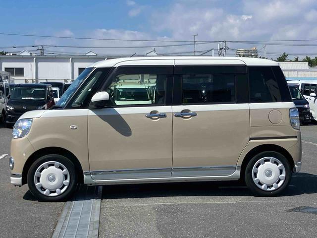 ムーヴキャンバスXメイクアップリミテッド SAIII8型ナビ/TV/DVD/BT/USB 全周囲カメラ 前後ドラレコ ETC 置楽BOX ハロゲンヘッドライト オートライト AHB スマアシ 両側電動スライド ボタンスタート 盗難防止警報 キーフリー(千葉県)の中古車