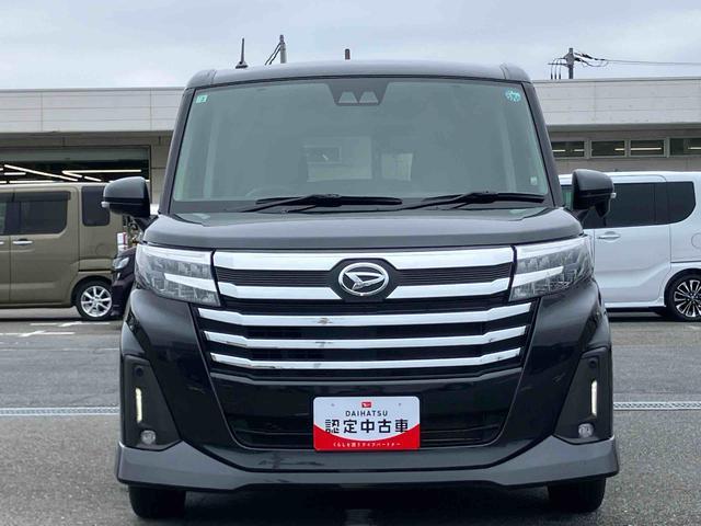 トールカスタムＧ９型ＤＰＡ／地デジ／ＢＴ／ＵＳＢ　バックカメラ　全車速追従クルコン　ＬＥＤヘッドライト　オートライト　ＡＨＢ　スマアシ　前後コーナーセンサー　電動駐車ブレーキ　キーフリー　革巻ハンドル　アルミホイール（千葉県）の中古車