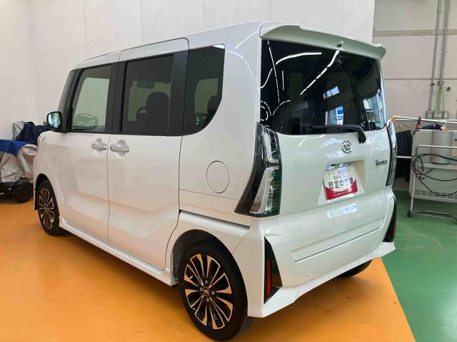 タントカスタムRSリミテッドスマアシ ダイハツ予防安全機能 アダプティブクルーズコントロール ビルトインETC オートブレーキホールド付き電動パーキング 上下2段調整式デッキボード 前席シートヒーター ミラクルオープンドア(千葉県)の中古車