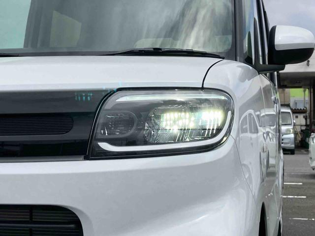 タントＸバックカメラ　左側電動スライドドア　シートヒーター　電動パーキングブレーキ　ＬＥＤヘッドライト　オートライト　オートエアコン　上下２段調節式デッキボード　コーナーセンサー　衝突被害軽減ブレーキ（千葉県）の中古車