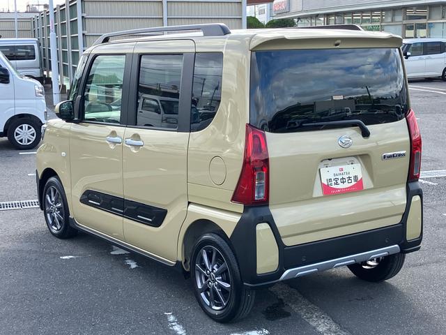 タントファンクロスリミテッドETC 自動追従クルコン ルーフレール 両側電動スライドドア 15インチアルミ LEDヘッド&フォグ バックカメラ シートヒーター 電動駐車ブレーキ 上下2段調節式デッキボード 衝突被害軽減ブレーキ(千葉県)の中古車