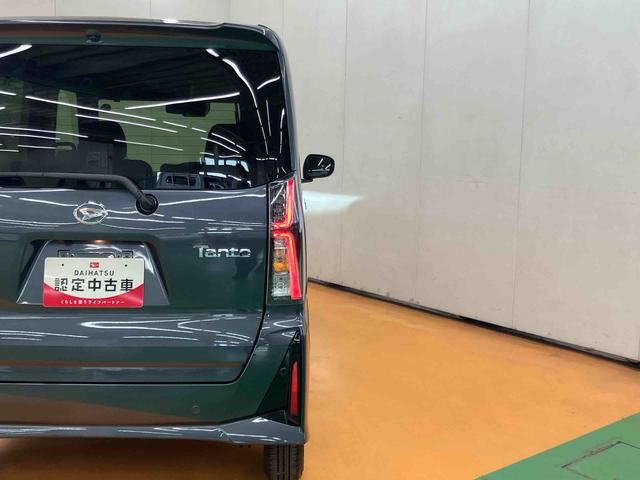 タントカスタムＸリミテッドスマアシ　ダイハツ予防安全機能　アダプティブクルーズコントロール　ビルトインＥＴＣ　前席シートヒーター　上下２段調整式デッキボード　前後コーナーセンサー　オートブレーキホールド付き電動パーキング（千葉県）の中古車