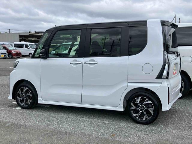 タントカスタムＸリミテッドＥＴＣ　自動追従クルコン　両側電動スライドドア　１４インチアルミ　ＬＥＤヘッド＆フォグランプ　バックカメラ　シートヒーター　電動駐車ブレーキ　上下２段調節式デッキボード　衝突被害軽減ブレーキ（千葉県）の中古車