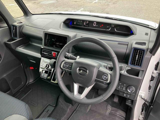 タントカスタムRSリミテッドターボ バックカメラ 全車速追従クルコン LEDヘッドライト フォグランプ オートライト ADB 両側電動スライド シートヒーター 革巻ステアリング コ−ナ−センサー 電動駐車ブレーキ アルミホイール(千葉県)の中古車